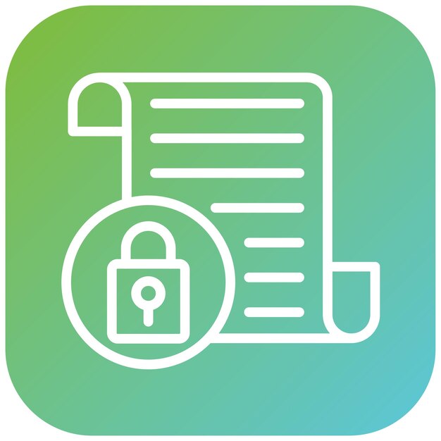 Vectorontwerp Cyberstandaarden Icon Stijl
