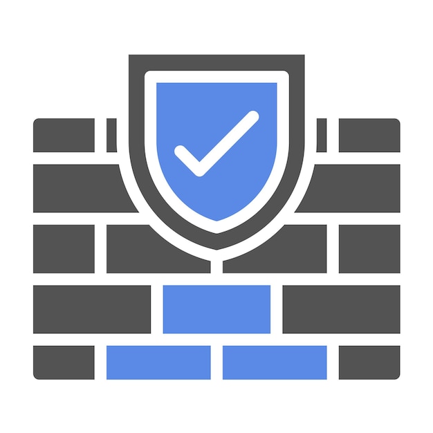 Vectorontwerp CyberWall Icon Style