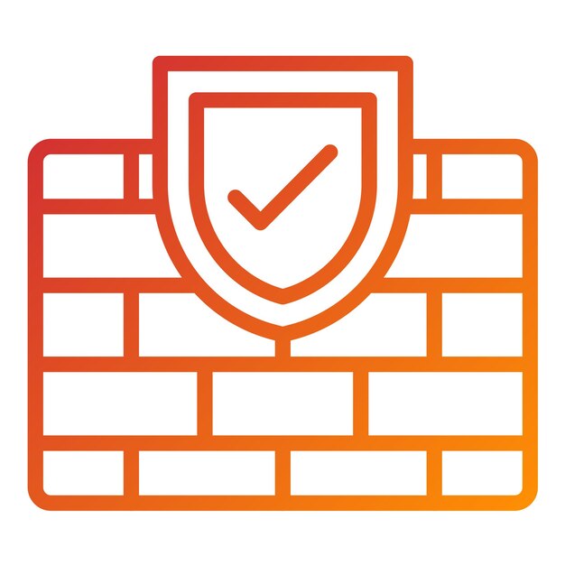 Vectorontwerp CyberWall Icon Style