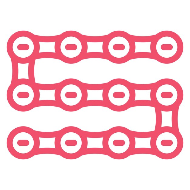 Vectorontwerp Cycle Chain Icon Style