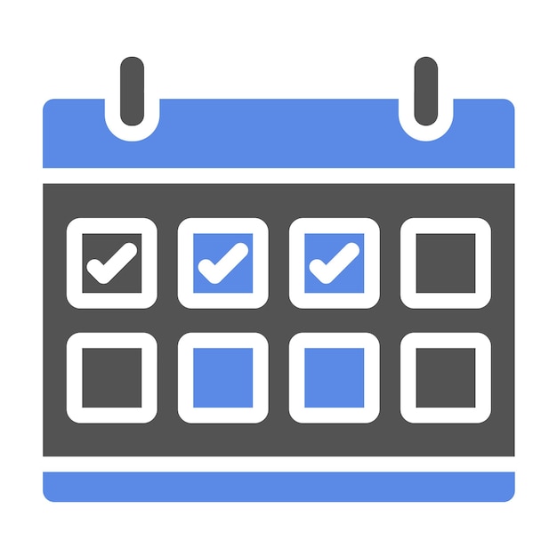 Vectorontwerp Dagelijkse gebeurtenissen Icon Stijl