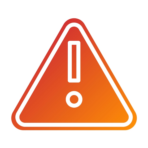 Vectorontwerp Danger Icon Style
