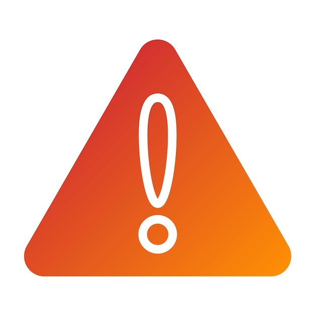 Vectorontwerp Danger Icon Style