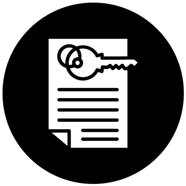 Vectorontwerp Data Subject Icon Style