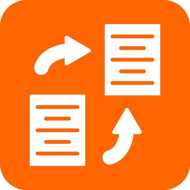 Vectorontwerp Data Transfer Icon Stijl