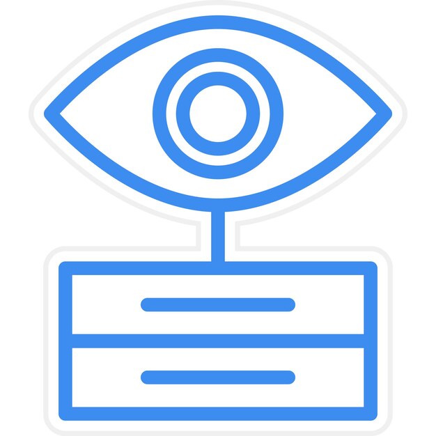 Vectorontwerp Data Visualisatie Icon Stijl