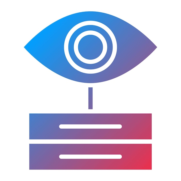Vectorontwerp Data Visualisatie Icon Stijl