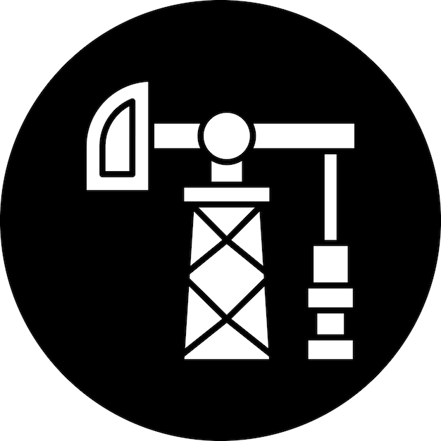 Vectorontwerp Derrick Icon Style