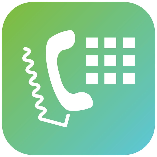Vectorontwerp Dial Icon Style