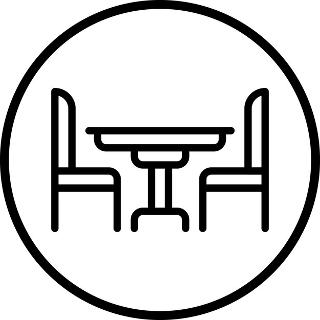 Vectorontwerp Dining Icon Style
