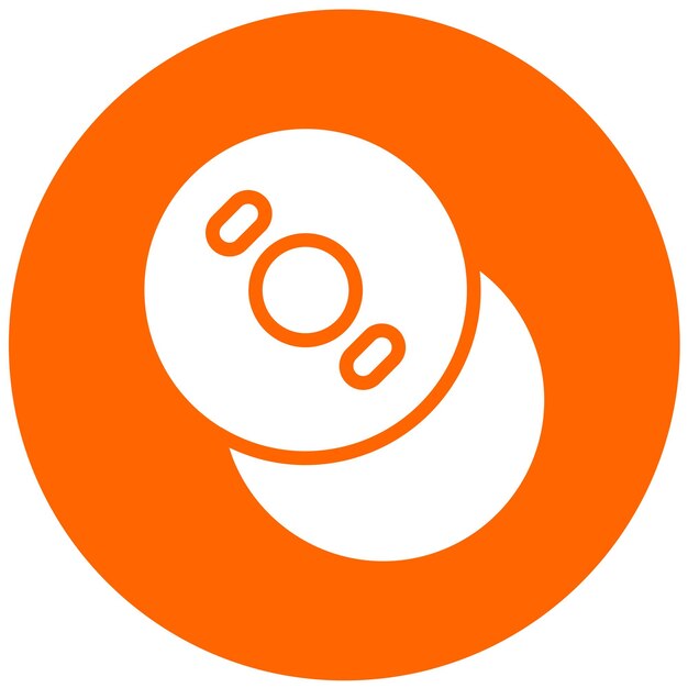 Vectorontwerp Disc Copy Icon Style