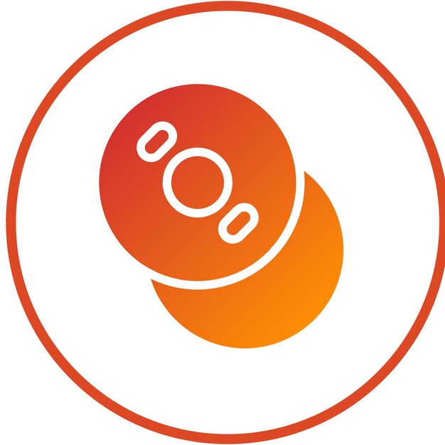 Vectorontwerp Disc Copy Icon Style
