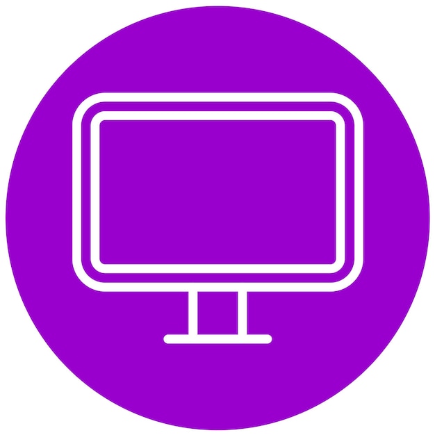Vectorontwerp Display Icon Style