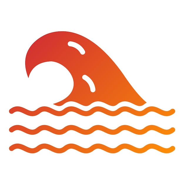 Vectorontwerp Disruptie Wave Icon Style