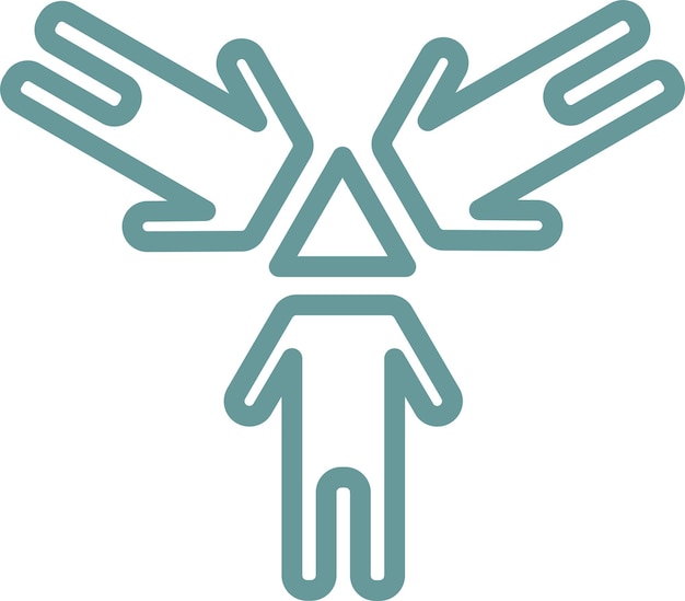 Vectorontwerp Diversiteit Icon Stijl