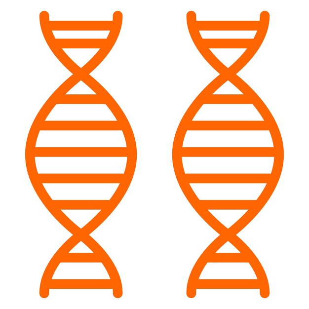 Vectorontwerp DNA Icon Style