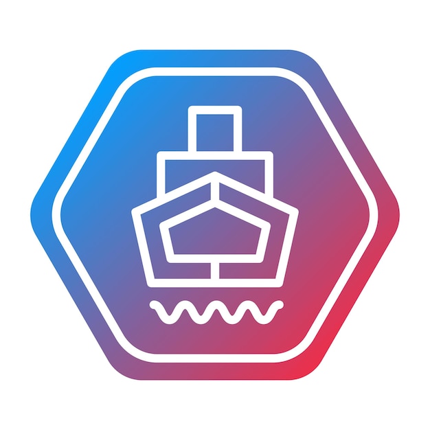 Vectorontwerp Dock Icon Style