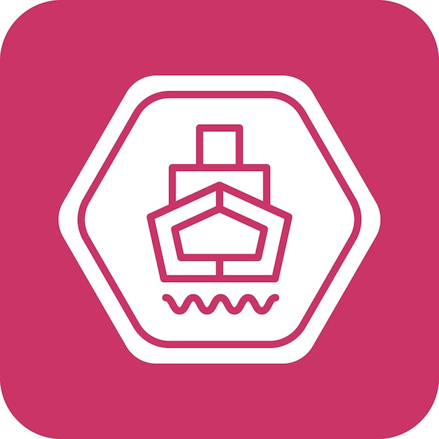 Vectorontwerp Dock Icon Style