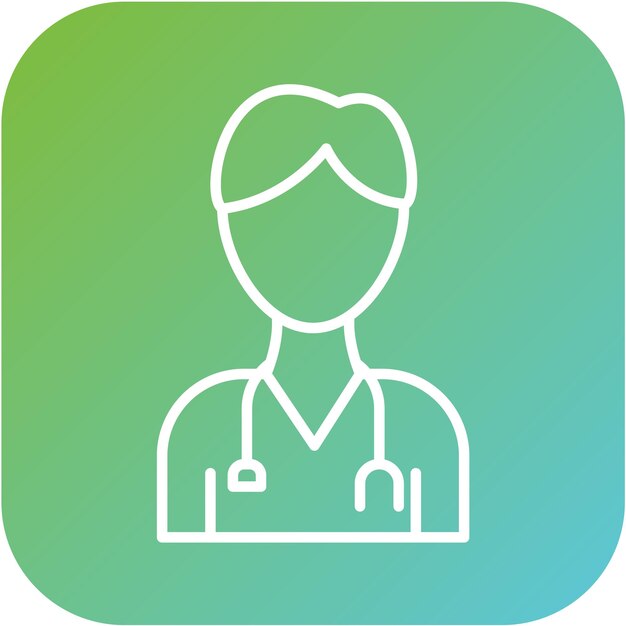 Vectorontwerp Doctor Icon Style