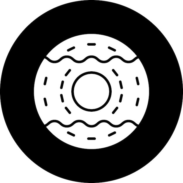 Vectorontwerp Donut Icon Style