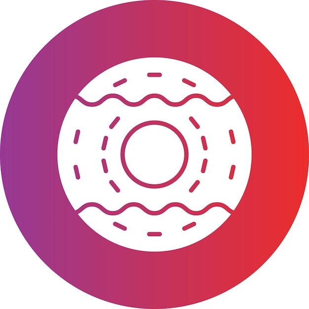 Vectorontwerp Donut Icon Style
