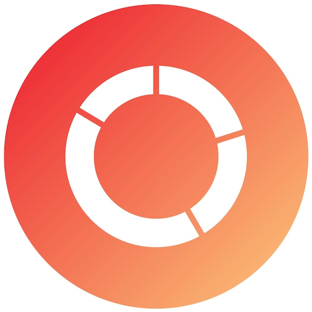 Vectorontwerp Donut Icon Style
