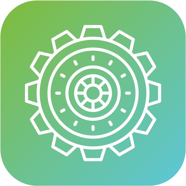 Vectorontwerp Doomsday Vault Icon Style