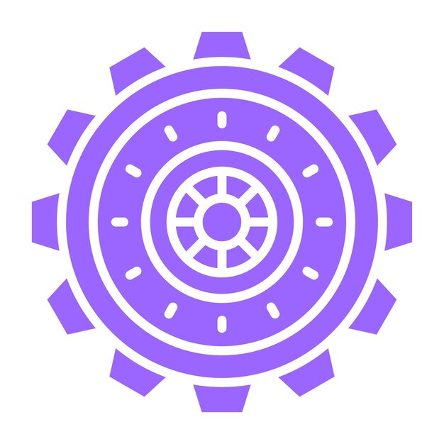 Vectorontwerp Doomsday Vault Icon Style