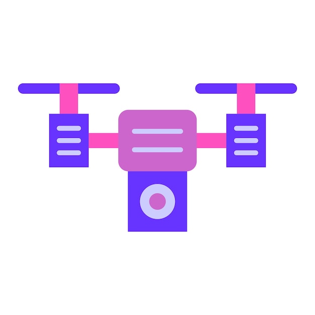 Vectorontwerp Drone Icon Style