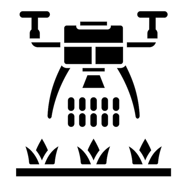 Vectorontwerp Drone Icon Style