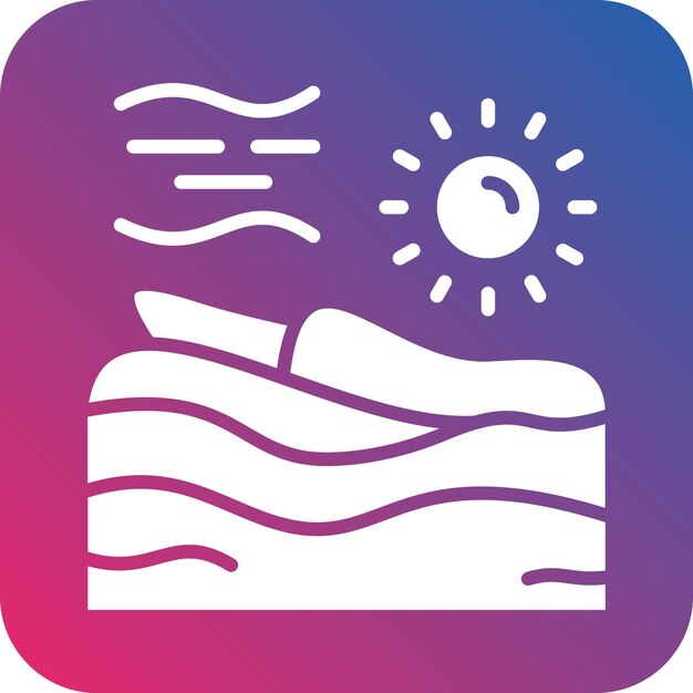 Vectorontwerp Dune Icon Style