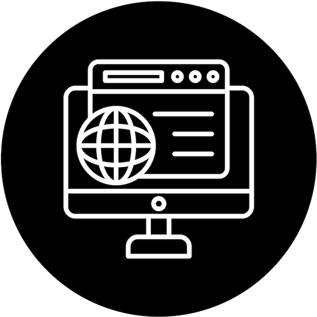 Vectorontwerp Dynamische inhoud Icon Style