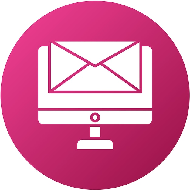 Vectorontwerp E-mailmarketing Icon Style