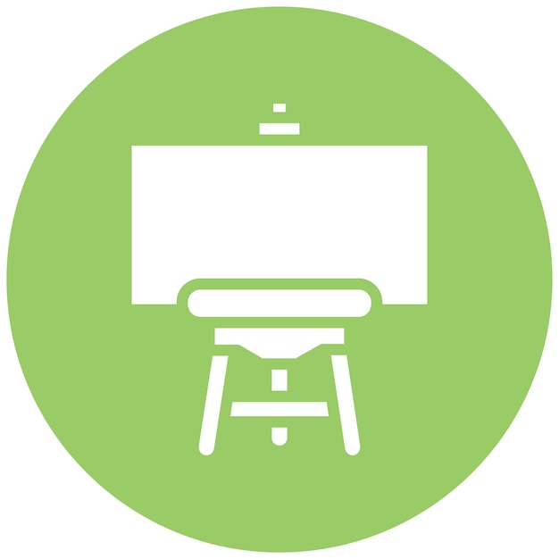 Vectorontwerp Easel Icon Style