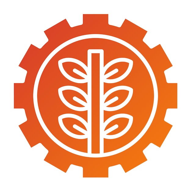 Vectorontwerp Ecologische Object Icon Style