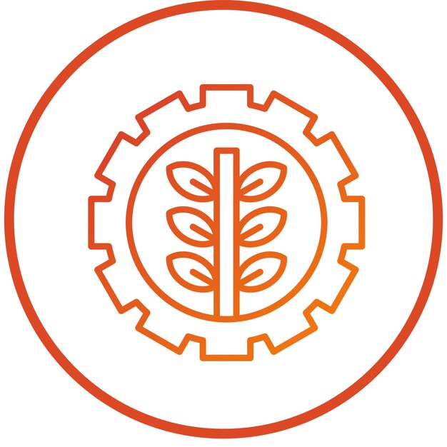 Vectorontwerp Ecologische Object Icon Style