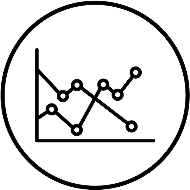 Vectorontwerp Economische theorie Icon Stijl