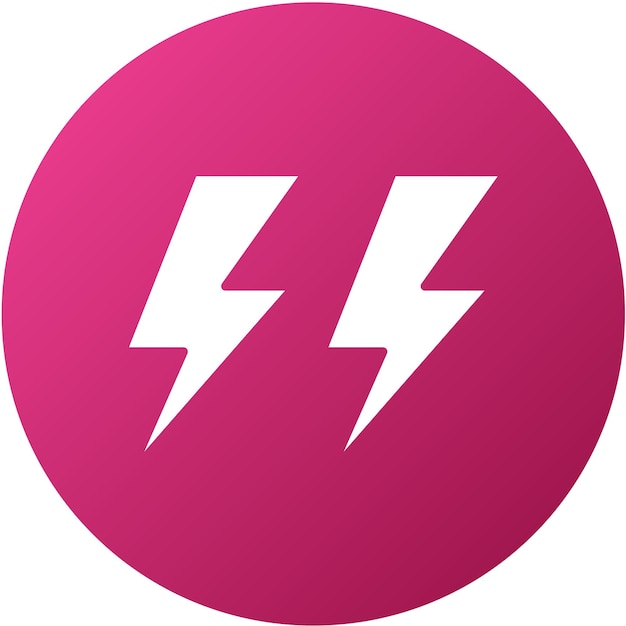 Vectorontwerp Elektrische energie Icon Stijl
