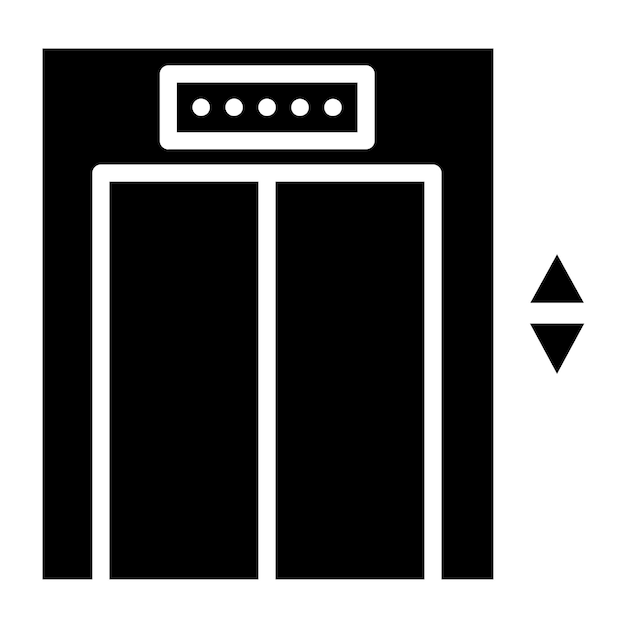 Vectorontwerp Elevator Icon Style