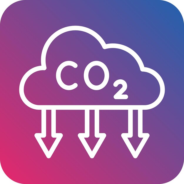 Vectorontwerp Emissions Icon Style