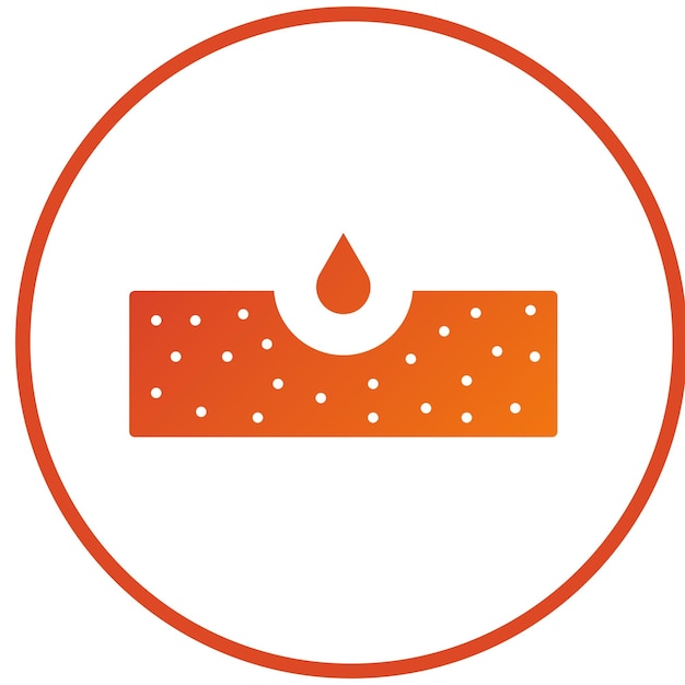 Vectorontwerp Epidermis Icon Style