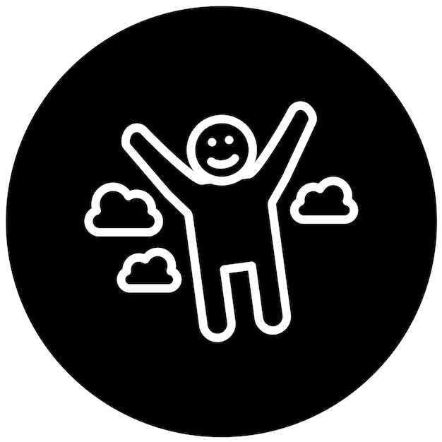 Vectorontwerp Euphoria Icon Style