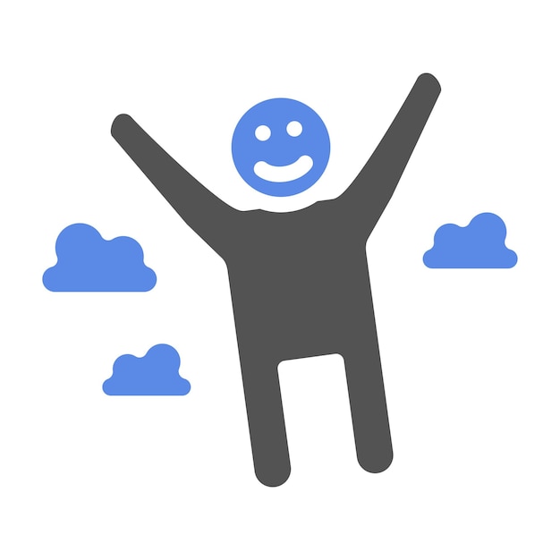 Vectorontwerp Euphoria Icon Style