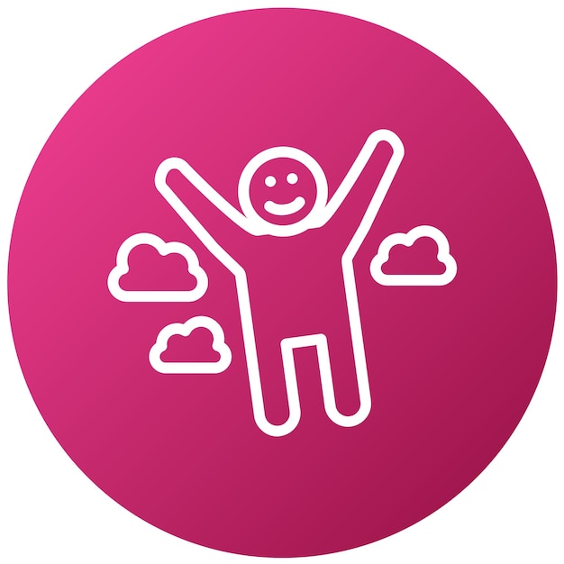 Vectorontwerp Euphoria Icon Style