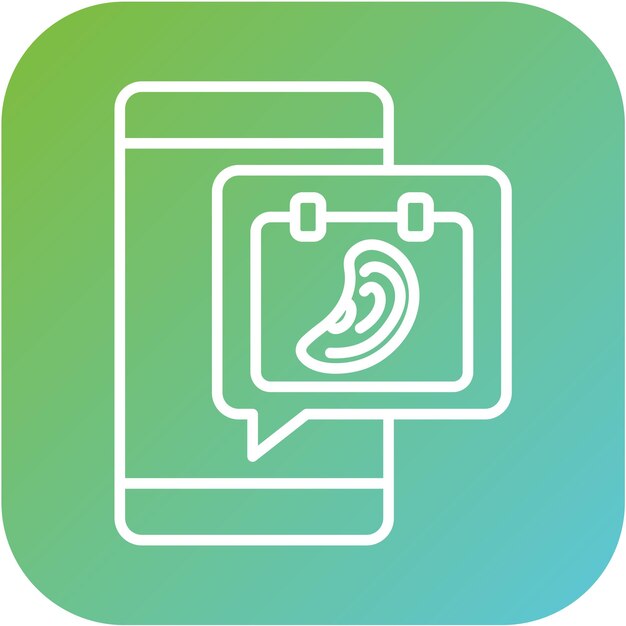 Vectorontwerp Event Listener Icon Stijl
