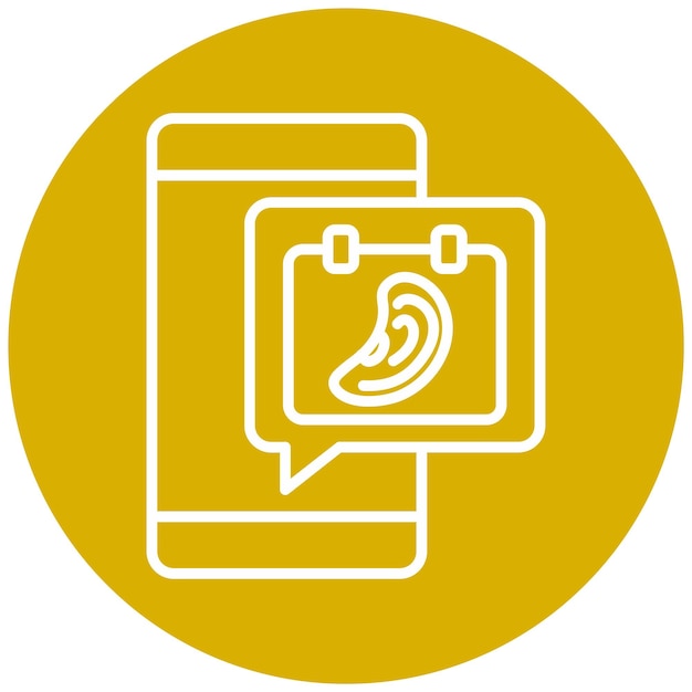 Vectorontwerp Event Listener Icon Stijl