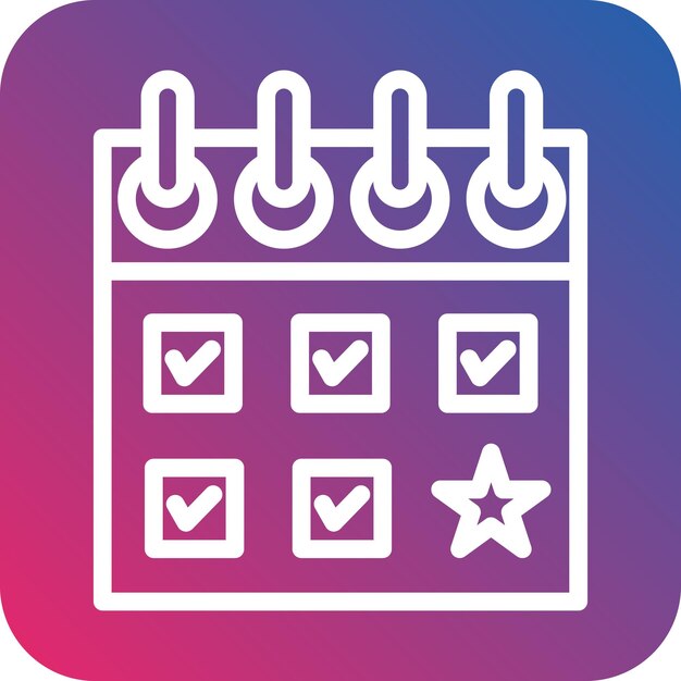 Vectorontwerp Events Icon Style