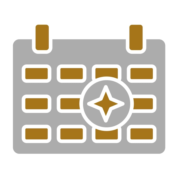 Vectorontwerp Events Icon Style