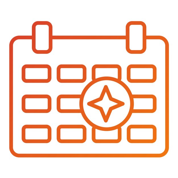 Vectorontwerp Events Icon Style