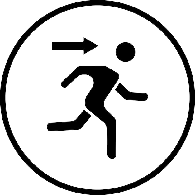Vectorontwerp Exit Icon Style